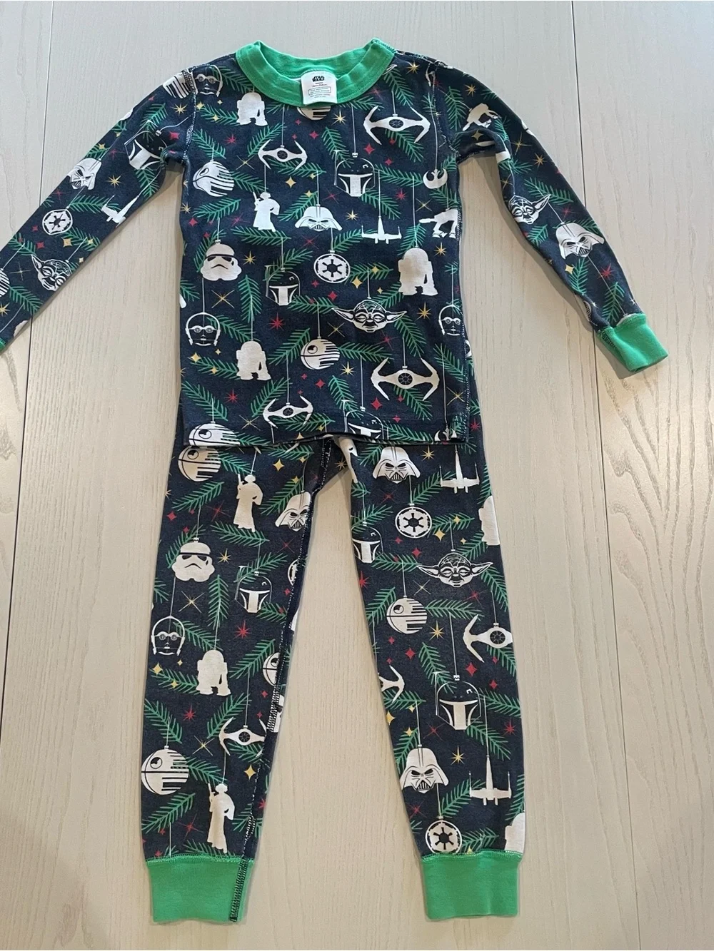 Hanna Andersson STAR WARS Holiday Long John Pajama Set - Size 4 100